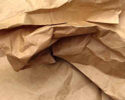 How can I reuse or recycle … brown paper?